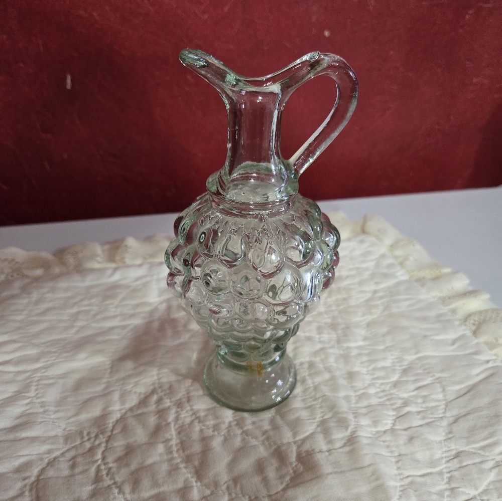 Vintage Grape Cluster Cruet Decanter - Picture 7 of 10